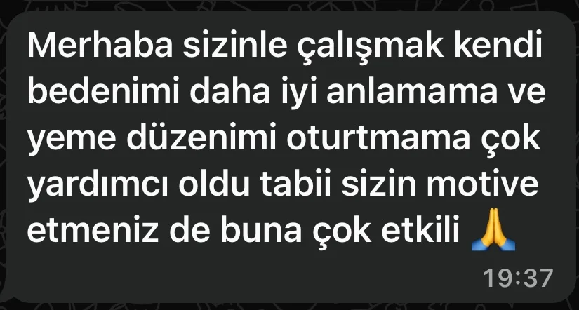 Danışan Yorumu